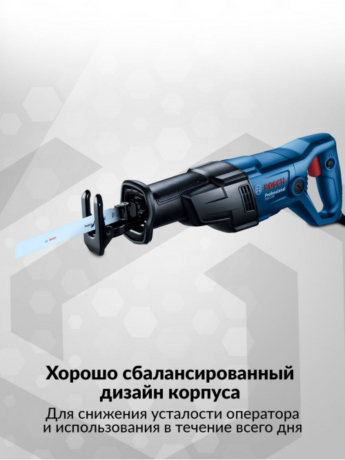 Сабельная пила Bosch GSA 120 1200Вт 3000ход/мин (06016B1020)