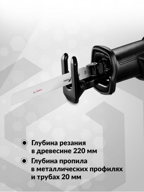 Сабельная пила Bosch GSA 120 1200Вт 3000ход/мин (06016B1020)