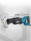 Сабельная пила Makita JR3070CT 1510Вт 2800ход/мин