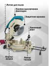 Торцовочная пила Makita LS1040N 1650Вт 4600об/мин d=260мм