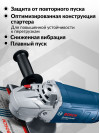 Углошлифовальная машина Bosch GWS 2200-230 RSP 2200Вт 6500об/мин рез.шпин.:M14 d=230мм