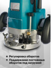 Фрезер Makita 3612C 1850Вт 23000об/мин макс.ход:60мм