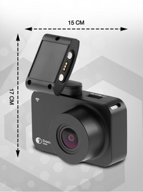 Видеорегистратор Daocam Uno Wi-Fi черный 1080x1920 1080p 150гр. GPS Novatek 96672