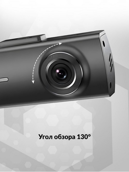 Видеорегистратор Ddpai Mola A2 черный 2Mpix 1080x1980 1080i 130гр. Hisilicon Hi3516D