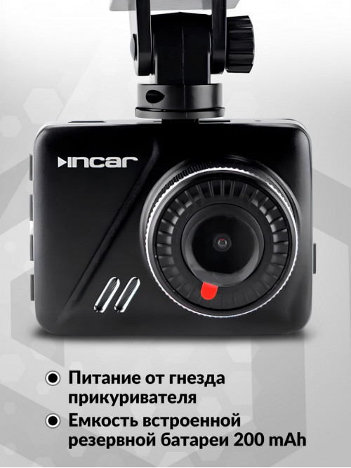 Видеорегистратор Incar VR-419 черный 1080x1920 1080p 140гр. NTK96675