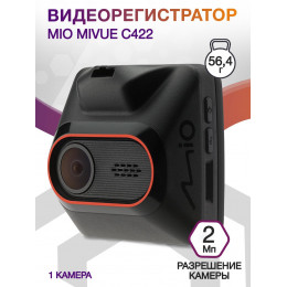 Видеорегистратор Mio MiVue C422 черный 2Mpix 1080x1920 1080p 135гр. MSTAR MSC8336