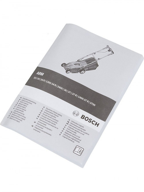 Газонокосилка роторная Bosch ARM 34 электрическая 1300Вт (06008A6101)