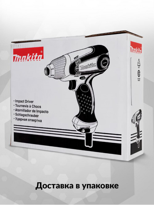 Шуруповерт Makita TD0101F 230Вт патрон:шестигр.1/4"