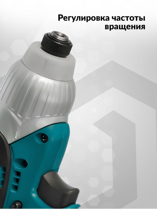 Шуруповерт Makita TD0101F 230Вт патрон:шестигр.1/4"