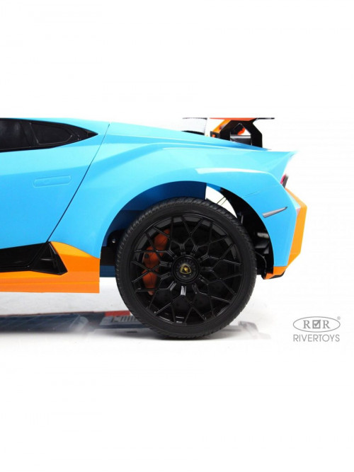 Детский электромобиль Lamborghini Huracán STO (E888EE) синий