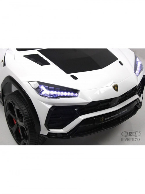 Детский электромобиль Lamborghini Urus (E777EE) белый