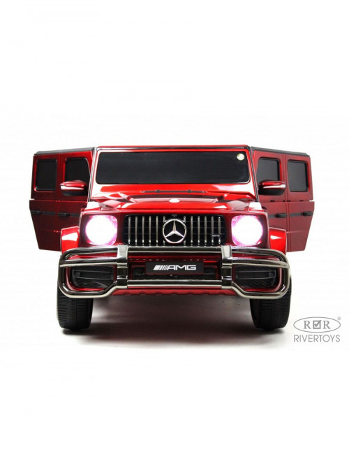 Детский электромобиль Mercedes-AMG G63 4WD (S307) вишневый глянец