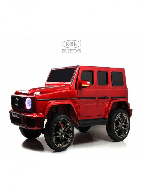 Детский электромобиль Mercedes-AMG G63 (G111GG) красный глянец