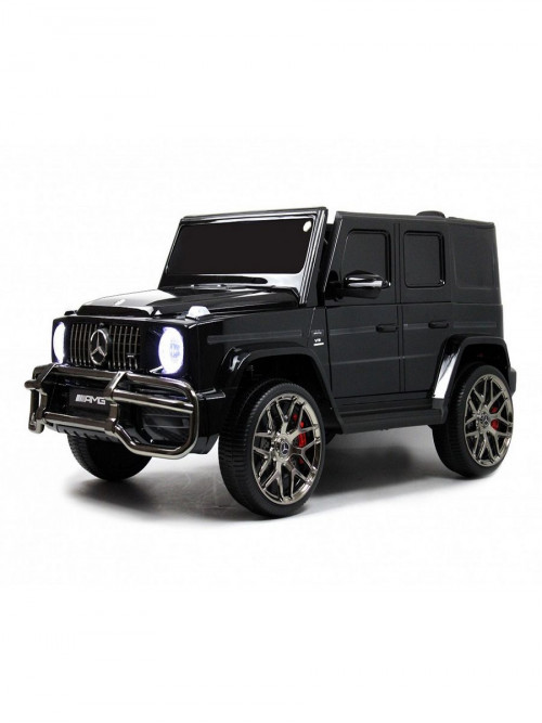 Детский электромобиль Mercedes-AMG G63 (S307) черный глянец