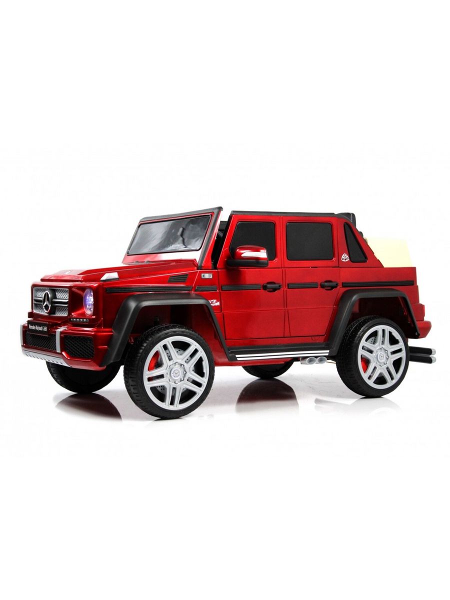 Детский электромобиль Mercedes-Benz Maybach G650 (T101TT) красный глянец