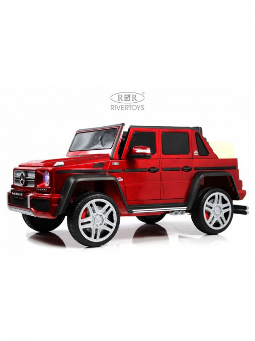 Детский электромобиль Mercedes-Benz Maybach G650 (T101TT) красный глянец