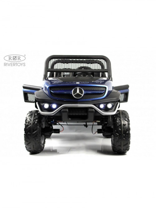 Детский электромобиль Mercedes-Benz Unimog Concept (P555BP) синий глянец