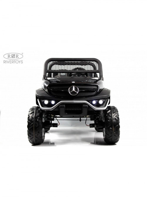 Детский электромобиль Mercedes-Benz Unimog Concept (P555BP) черный глянец