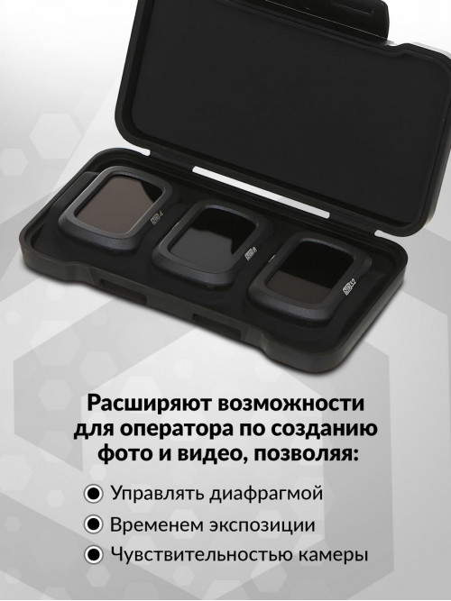 Набор фильтров для квадрокоптера Dji ND4/8/32 CP.MA.00000269.01 для DJI Mavic Air 2