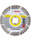 Диск алмазный Bosch Standard (2608615166) d=125мм d(посад.)=22.23мм (угловые шлифмашины) (упак.:1шт)