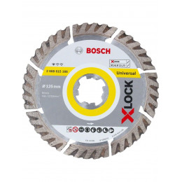 Диск алмазный Bosch Standard (2608615166) d=125мм d(посад.)=22.23мм (угловые шлифмашины) (упак.:1шт)