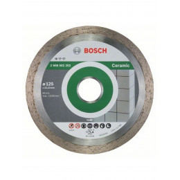 Диск алмазный по керам. Bosch Standard for Ceramic (2608602202) d=125мм d(посад.)=22.23мм (угловые ш