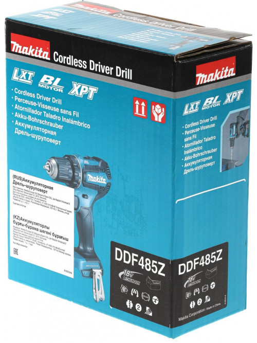 Дрель-шуруповерт Makita DDF485Z аккум. патрон:быстрозажимной