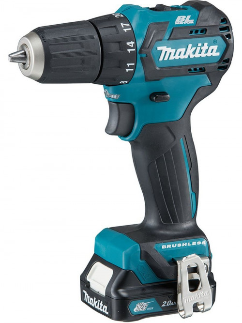 Дрель-шуруповерт Makita DF332DWAE аккум. патрон:быстрозажимной (кейс в комплекте)