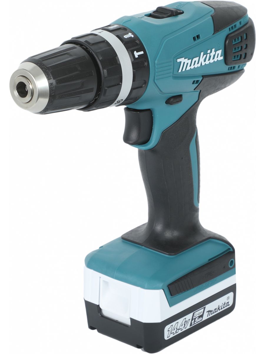 Дрель-шуруповерт Makita HP347DWE аккум. патрон:быстрозажимной (кейс в комплекте)