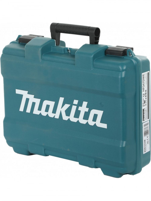 Дрель-шуруповерт Makita HP347DWE аккум. патрон:быстрозажимной (кейс в комплекте)