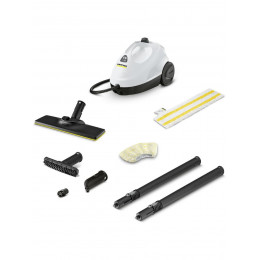 Пароочиститель напольный Karcher SC 2 EasyFix 1500Вт белый/черный