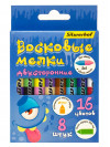 Восковые мелки Silwerhof Jumbo Монстрики двусторонние 16цв. дл.100мм д.10мм картон.кор.