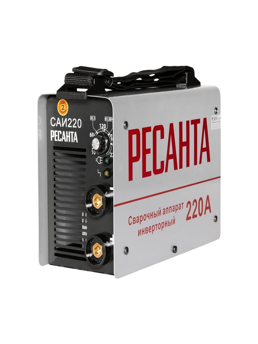 Сварочный аппарат Ресанта САИ-220К инвертор ММА DC 7.2кВт