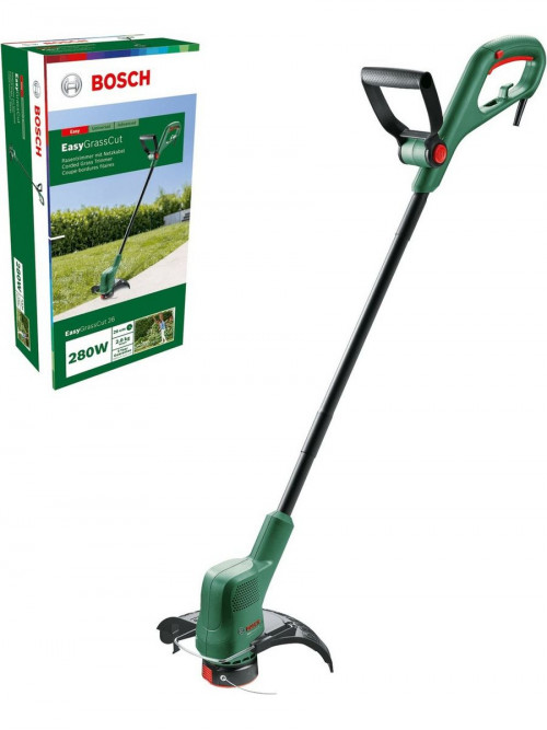 Триммер электрический Bosch EasyGrassCut 26 (06008C1J01) 280Вт неразбор.штан. реж.эл.:леска