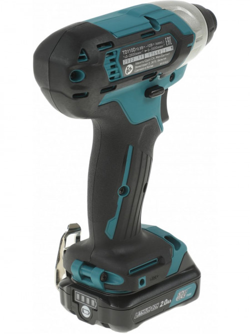 Шуруповерт Makita TD110DWAE аккум. патрон:держатель бит 1/4" (кейс в комплекте)