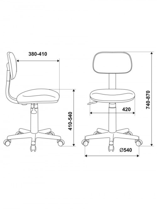 Кресло компьютерное детское CH-W201NX 492560