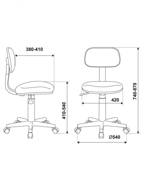 Кресло компьютерное детское CH-W201NX 1863651