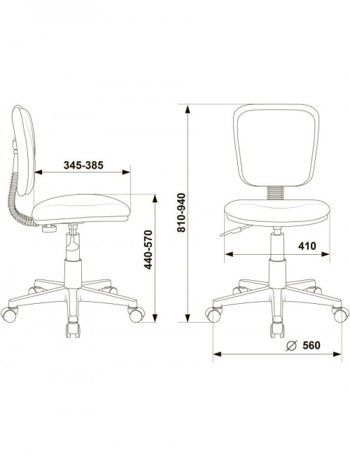 Кресло компьютерное детское CH-W204NX 1736041