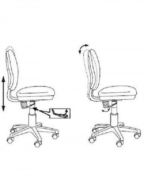 Кресло детское CH-W213 розовый TW-13A крестовина пластик пластик белый CH-W213/TW-13A