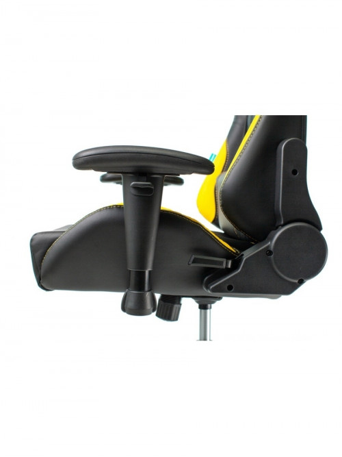 Кресло игровое Zombie VIKING 5 AERO черный/желтый эко.кожа с подголов. крестовина пластик VIKING 5 AERO YELLOW