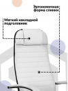 Кресло МЕТТА-6(Easy Clean)/подл.116/осн.004 (Белый) осн. 17834