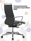 Кресло ErgoLife SynchroSit Well B2-195K - EcoLeather(Infinity) /Ach246/Nc200/K5cL(MS2.0Ch/M23.B22.G18.W03) (Черный)