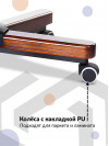 Кресло руководителя T-9922WALNUT черный кожа крестов. металл/дерево T-9922WALNUT/BLACK