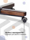 Кресло руководителя T-9926WALNUT светло-коричневый Leather Eichel кожа крестов. металл/дерево