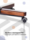 Кресло руководителя T-9927WALNUT черный кожа крестов. металл/дерево T-9927WALNUT/BLACK