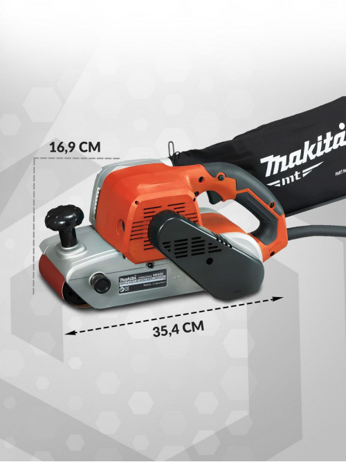 Ленточная шлифовальная машина Makita M9400 940Вт шир.лент.:100мм