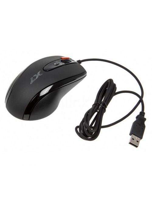 Мышь A4Tech X-718BK черный оптическая (3000dpi) USB (6but) X-718BK USB