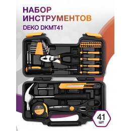 Набор инструментов Deko DKMT41 41 предмет (жесткий кейс)