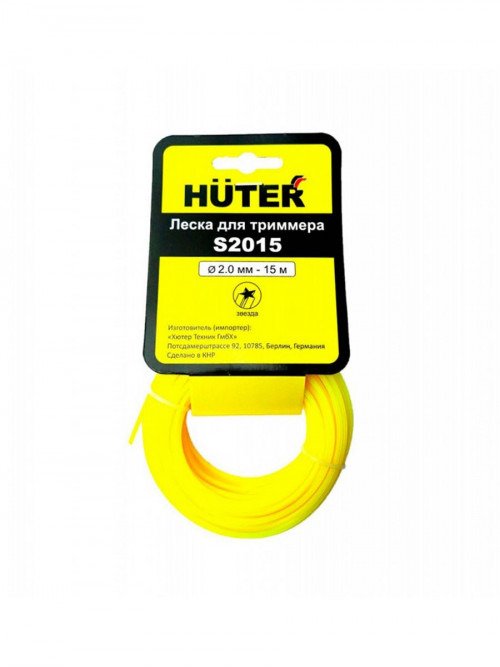 Леска для садовых триммеров Huter S2015 d=2мм L=15м для Huter GET-1200SL (71/1/10)