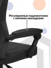 Кресло игровое Оклик -121G черный сиденье черный искусст.кожа/сетка с подголов. крестов. пластик черный